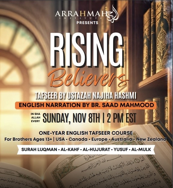 Rising Believers — course flyer